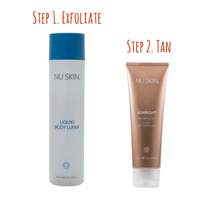 Exfoliate, Tan and Go!